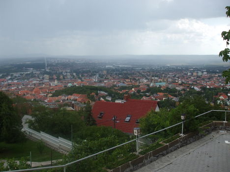 Pécs látképe
