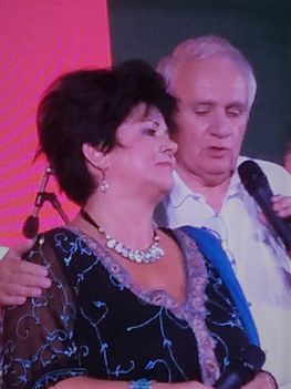 Pere János és Szóka Júlia a 2018-as egri Trilla-fesztivál szalonzene műsorában
