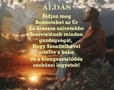 - Áldás