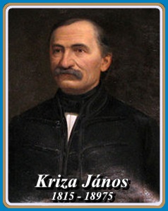 KRIZA JÁNOS 1811 - 1875