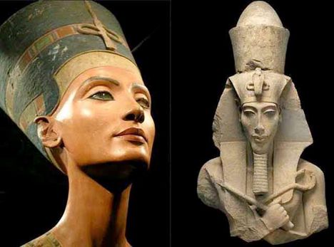 Nofertiti és Ehnaton