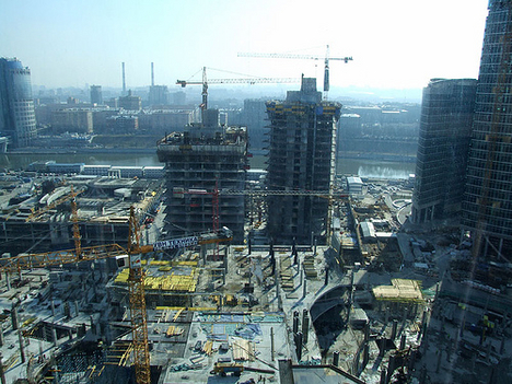 moszkvai építkezés