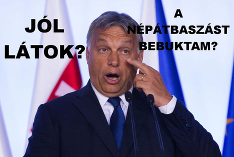 Orbán Viktor bebukta