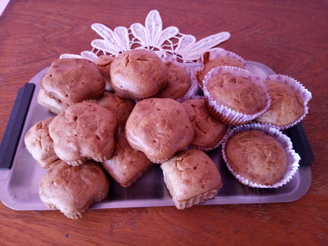 Almás-mézeskalácsos muffin