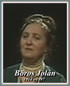 BOROS JOLÁN 1914 - 1997