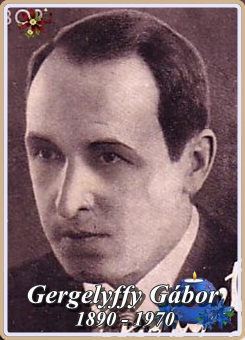 GERGELYFFY GÁBOR - 1890 - 1970