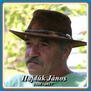 HAJDÚK JÁNOS 1948 - 2017