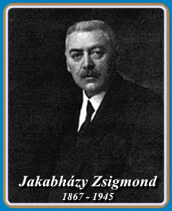 JAKABHÁZY ZSIGMOND 1867 - 1945