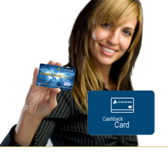 Használja Cashback Card-ját