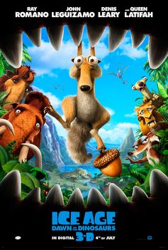 Ice Age  3 Dawn of the Dinosaurs 3D poster