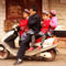 kashgar család a biciklin