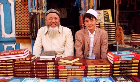 kashgar korán árusok