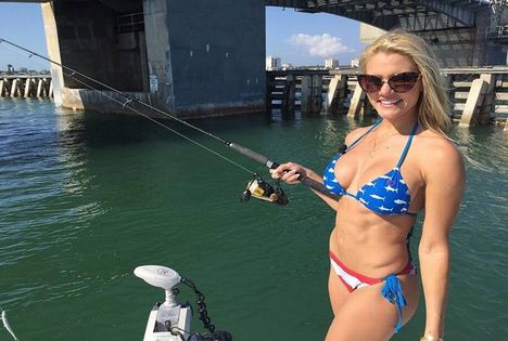 Tengeri horgászat Florida Marissa Everhart