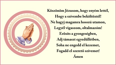 Köszönöm Jézusom