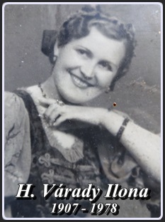 VÁRADY ILONA 1907 - 1978
