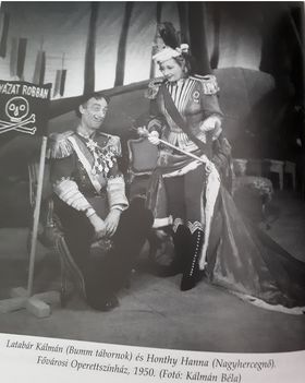 Latabár Kálmán Honthy Hanna 1950 - Gerolsteini nagyhercegnő