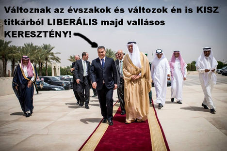 Orbán Viktor arabokkal