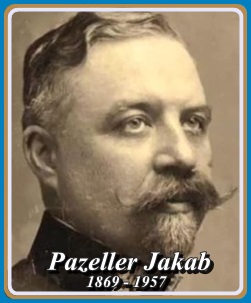 PAZELLER JAKAB 1869 - 1957
