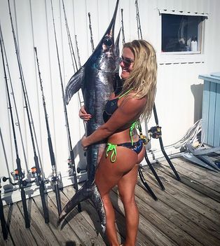 Tengeri horgászat Marissa Everhart