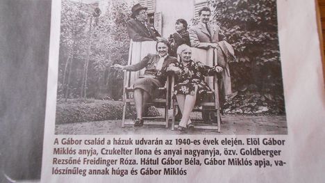 Gábor Miklós színművész 100 éve született Zalaegerszegen. Fotó Zalai Hírlap