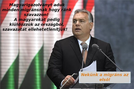 Orbán Viktor migránsok