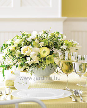 jardine fehér asztal dekor 3
