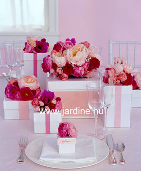 jardine pink asztal doboz