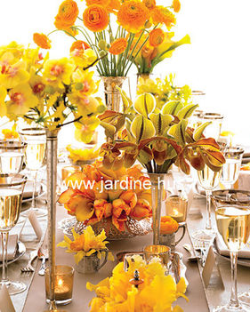 jardine sárga asztal