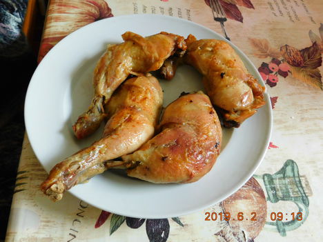Sült Csirke combok 