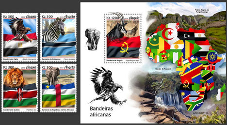 Afrikai zászlók
