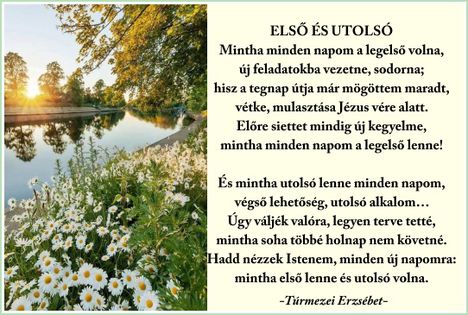 ELSŐ ÉS UTOLSÓ
