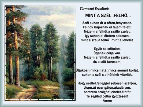 MINT A SZÉL ,FELHŐ...