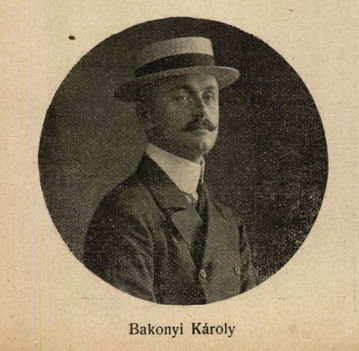 Bakonyi Károly librettista 1914 Színházi Élet