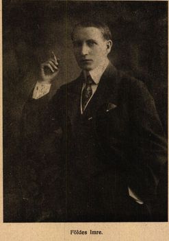 Földes Imre librettista Színházi Élet 1916