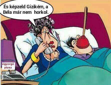 Horkolás!