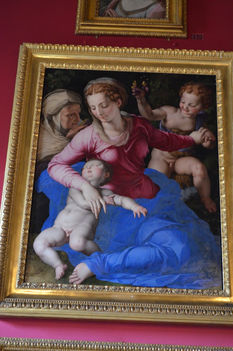 Madonna col Bambino assopito_ S Anna e S Giovannino _Bronzino