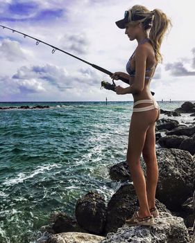 Élete a horgászat Brooke Thomas
