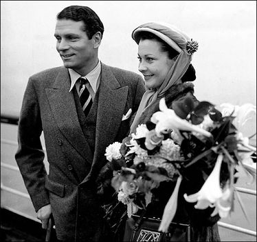 Sir Laurence Olivier and Vivien Leigh