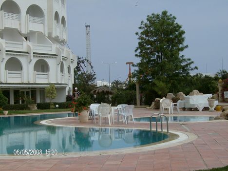 nyári emlékek 2  Tunézia  Hotel Houria 