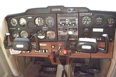 Cessna műszerfal 2