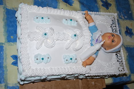  keresztelős torta