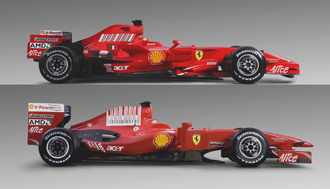 Ferrari F2008 és F60