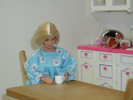 Barbie kávézik