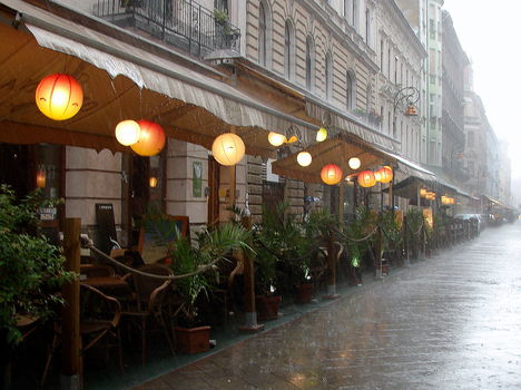 esős Ráday utca