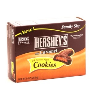 Hershey's Choco Dipped Cookies with Caramel