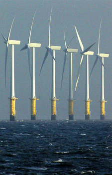 off-shore szél erőművek