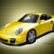 Alice Car The Yellow Porche 911 Turbo