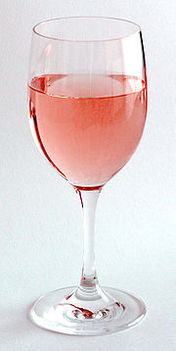 egy pohár rosé