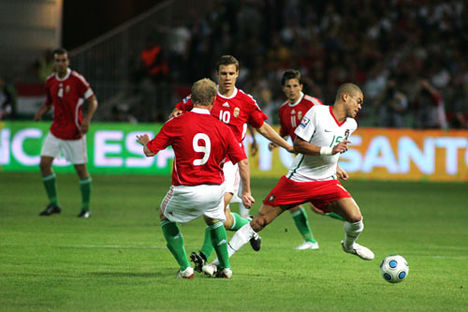 2010 foci vb selejtezők - Magyarország-Portugália 009 (foto: HírTV)