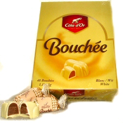 fehércsokis Bouchée
